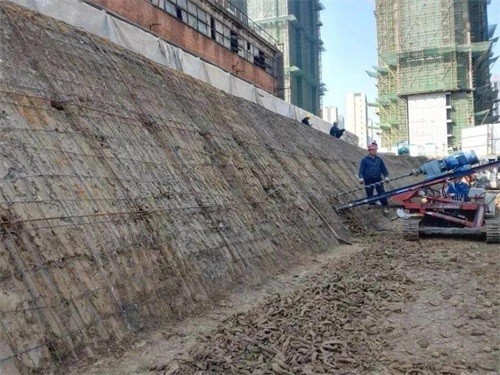 沧县建筑边坡支护